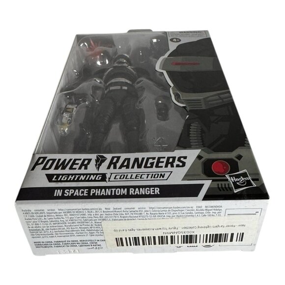 Power Rangers Lightning Collection In Space Phantom Ranger 6" Action Figure - Picture 4 of 5